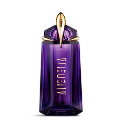 MUGLER Alien Eau de Parfum für Damen, Holzig-blumiges Parfum duftet nach Amber, Außergewöhnliches Duftspray, Nachfüllbar, 90 ml