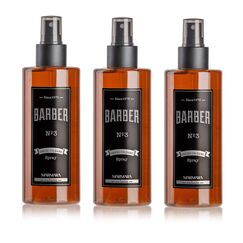 BARBER MARMARA No.3 Eau de Cologne Pump-spray Herren (3x 250ml) After Shave Men - Duftwasser - Rasierwasser Männer - Erfrischt kühlt - Herren Duft - Desinfizierend 70° Alkohol (3x No.3)