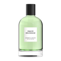 David Beckham Aromatic Greens, Eau de Parfum for him, holzig-grüner Herrenduft, Glasflakon, 100 ml