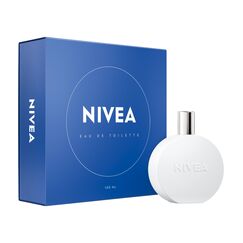 NIVEA Creme Eau de Toilette, Parfum mit dem ikonischen Duft der NIVEA Creme, frischer und sanfter unisex Duft im ikonischen Parfüm-Flakon (100 ml)