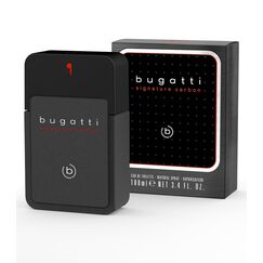 bugatti signature carbon Parfüm Herren 100ml I würzig-ambriertes Eau de Toilette für jedes Alter I Parfum Herren mit Nuancen von Lavendel, Moschus, Ambra & Patschuli I urban, elegant, maskulin