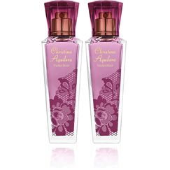 Christina Aguilera - Violet Noir Eau de Parfum, Duft mit blumigen und fruchtigen Noten, Parfüm für Damen - 15 ml (Packung mit 2)