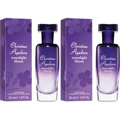 Christina Aguilera - Moonlight Bloom Eau de Parfum, Blütenparfum mit Jasminduf, Parfüm für Damen - 30 ml (Packung mit 2)