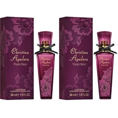 Christina Aguilera - Violet Noir Eau de Parfum, Duft mit blumigen und fruchtigen Noten, Parfüm für Damen - 30 ml (Packung mit 2)