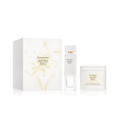 Elizabeth Arden Damen-Geschenkset Weißer Tee: Parfüm EDT 100 ml + Duftender Körper-Feuchtigkeitsentferner 400 ml