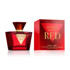 GUESS Seductive Red, Eau de Toilette für Damen, Blumig-Fruchtiger Gourmandduft, Sinnlicher Duft, Lang Anhaltend, 75 ml