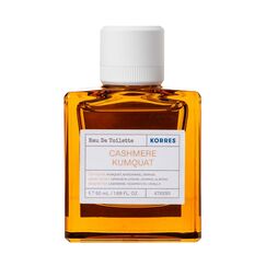 KORRES CASHMERE KUMQUAT Eau de Toilette für Damen, orientalisch, floraler Damenduft mit Orangenblüten & Kaschmir Duft, vegan, 50ml