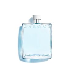 Azzaro Chrome Eau de Toilette, frischer und aquatischer Herrenduft, zitrisch-marines Parfüm mit umhüllender Leichtigkeit, erfrischender Duft für Männer, 200 ml