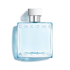 Azzaro Chrome Eau de Toilette, frischer und aquatischer Herrenduft, zitrisch-marines Parfüm mit umhüllender Leichtigkeit, erfrischender Duft für Männer, 50 ml
