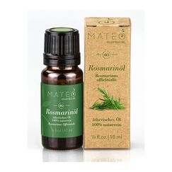 MateoEssentialsOils - 100% Reines & natürlich Rosmarinöl – Erfrischender Duft & Vielseitige Anwendungen – Perfekt für Aromatherapie, Gegen Haarausfall – Auch für Diffusor – Rosmarin oil - 10 ml.