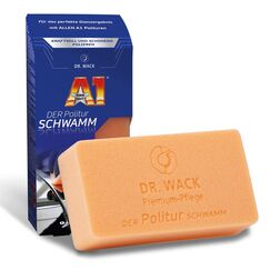 Dr. Wack – A1 DER Politur SCHWAMM I Premium Schwamm zum Auto-Polieren I Perfekt zum Auftragen aller A1 Polituren I Langlebiger Polier-Schwamm für alle Lacke I Hochwertige Autopflege – Made in Germany
