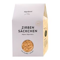 AllgäuQuelle® Duft-Säckchen mit Zirbenholzspänen. Natürliches Duftkissen. Duftsäckchen naturrein und biologisch