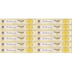 BERK - Räucherstäbchen - Ambrosia - Duft der Götter - 12 Packungen