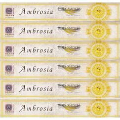 BERK - Räucherstäbchen - Ambrosia - Duft der Götter - 6 Packungen