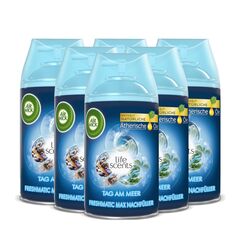 Air Wick Freshmatic Max Raumspray – Nachfüller für den Air Wick Freshmatic Max – Duft: Tag am Meer – 6 x 250 ml Nachfüller Raumduft und Lufterfrischer