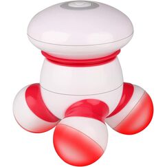 Cotsoco Mini-Handmassagegerät, tragbar, vibrierend, mit LED-Licht, ideal für Hand, Kopf, Nacken, Rücken, Arme, Gesicht, Schmerzlinderung