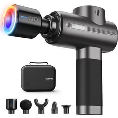 RENPHO Thermacool Massagepistole Wärme und Kälte, Massage Gun mit Hitze Kälte Function, Muskel Massagegerät für Heimbüro-Workout, Ganzkörper Muskelmassage Entspannung