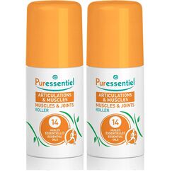 Puressentiel - Gelenk & Muskel – Roll-on mit 14 ätherischen Ölen - Lindert Muskel- und Gelenkschmerzen - 75 ml (Packung mit 2)