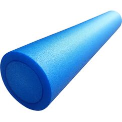 mediparts GmbH MEDDAX Pilates Rolle, Pilatesrolle Faszienrolle 15 x 90 cm Flexibler Hartschaum blau inkl. Profi Übungsposter
