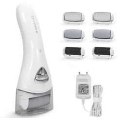 MYCARBON Elektrischer Hornhautentferner wiederaufladbar Hornhauthobel Hornhautraspel Fußpflege für Füsse