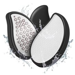 BEZOX 3-in-1 Nano Glass Callus Remover & Stainless Steel Callus File, Highly Effective Callus Remover for Velvety Soft Feet, Callus Rasp for Callus Remover, Strong Callus Dead Skin Foot Scraper