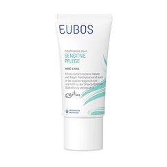 EUBOS SENSITIVE PFLEGE | Hand & Nail | Intensiver Schutz und Pflege für trockene Hände und beanspruchte Nägel | Regeneriert Haut und stärkt Nägel | Hautverträglichkeit dermatologisch bestätigt | 75ml