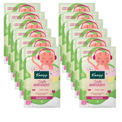 Kneipp Badekristalle Süße Winterzeit - Badezusatz Pistazie & Tonka - Badesalz mit wertvollem Pistazienkernöl & hochwertigem Tonkabohnenextrakt - vegan - 12 x 60g