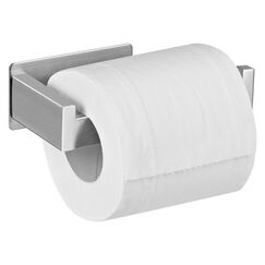 Aikzik Klopapierhalter, Toilettenpapierhalter ohne Bohren, Edelstahl Klorollenhalter, Wc Papier Halterung Rollenhalter mit Kleber für Badzimmer, Silber