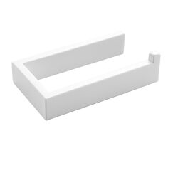 SAYAYO Toilettenpapierhalter Weiß Klopapierhalter Edelstahl Toilettenpapierhalter Bohren Toilet Paper Holder WC Rollenhalter 150 x 85mm für Badezimmer und Küchen