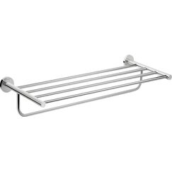 hansgrohe Logis Universal Badetuch-/Handtuchhalter (mit Ablage, Badzubehör) Chrom