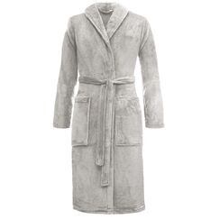 Brandsseller Damen & Herren Bademantel Coral Fleece Unisex leichter Morgenmantel Superweich