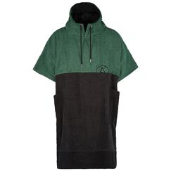 WAVE HAWAII Bade-Poncho Damen & Herren Move, Größe L, 170-200cm, 100% Baumwolle Surf-Poncho für Erwachsene, Frottee- Handtuch mit hoher Wasserabsorption, Umziehhilfe Strand Erwachsene