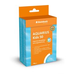 Steinbach Poolpflege Aquarius Kids 50-0753655TD00-5 x 50 ml - Wasserpflege für Kinderpools - Gegen Algen und Pilze - pH-neutral - Nicht schäumend - Für bis zu 1000 l