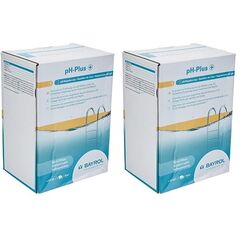 BAYROL pH-Plus Granulat 1,5 kg zur -Wert-Korrektur - sehr einfache Dosierung - 3 x 500 g Dosierbeutel - leichtlöslich - pH-Regulierung, Weiß (Packung mit 2)