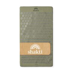 ShaktiMat [Das Original seit 2007] Akupressurmatte zur Entspannung für Rücken, Nacken, Füße, Ethische Handarbeit, GOTS-zertifizierte Bio-Baumwolle Lösen innerer Verspannungen, Salbeigrün