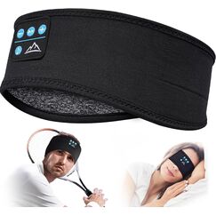 Schlafkopfhörer Bluetooth Geschenke für Frauen/Männer - Stirnband Kopfhörer Schlafen Männer Geschenke für Mama Papa, Schlafmaske mit Kopfhörer HD Stereo Lautsprecher, SchlafKopfhörer für Schlaf, Yoga