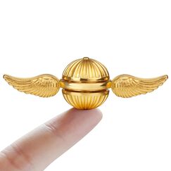 Anzmtosn Golden Ball Fidget Handspinner für Kinder und Erwachsene – Cooles magisches Zauberwelt-Orb-Ball-Fingerspielzeug Fidgets – Bestes Geschenk zur sensorischen Reduzierung von Angstzuständen und S