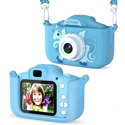 Kinder Kamera, 2.0”Display Digitalkamera ，Geschenke für 3 4 5 6 8 7 9 10 11 12Jahre Jungen und mädchen, 1080P HD Anti-Drop Fotoapparat Kinder für Geburtstagsgeschenk Weihnachten Spielzeug