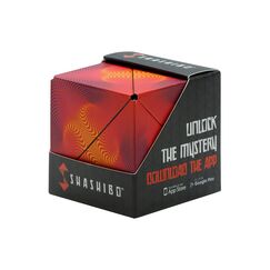 Shashibo Formwechsel Zauberwürfel - Preisgekrönt, Patentiert - Anti Stress Spielzeug - 36 Seltenerdmagnete - 3D Infinity Cube Magnetwürfel in Über 100 Formen Verwandelbar(Optical Illusion)