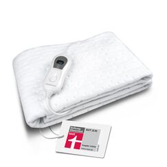 Medisana HU 665 Wärmeunterbett 150 x 80 cm, Heizdecke mit Abschaltautomatik und Überhitzungsschutz, elektrische Wärmedecke für das Bett mit 3 Temperaturstufen, waschbar