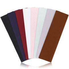 Tumurup Stirnband Damen Sport 8 Stück Haarband Damen 6cm Haarbänder Herren Elastisch Headband Sommer Schweiß Weich Antirutsch Hairband Mode-Accessoires für Kosmetik Workout Yoga Laufen Fitness Gym