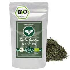 Azafran Grüner Tee - BIO Sencha Grüntee lose geschnitten - Original Uchiyama aus Japan 250g