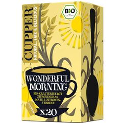 Cupper Bio Kräutertee Wonderful Morning, 20 Beutel, 35 g