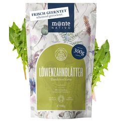 Löwenzahntee Monte Nativo (300g) - Löwenzahn Tee (Dandelion Tea) schonend getrocknet - 100% natürlich und ohne Zusatzstoffe - Aromatischer Kräutertee für einen köstlichen Aufguss