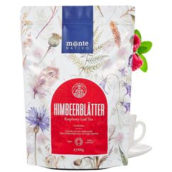 Himbeerblättertee Monte Nativo (300g) - Raspberry leaf tea während der Geburtsvorbereitung - Himbeerblätter ohne unerwünschten Zusätzen - Tee lose 100% natürlich - Aromatischer Kräutertee