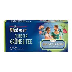 Meßmer Feinster Grüner Tee | Limited Bridgerton-Edition | 25 Teebeutel | Herb-frisch