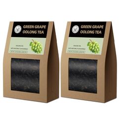 HANFANGLING Trauben Oolong Tee, 2Stück, Natürlicher Loser Tee, Fördert den Stoffwechsel,lindert Müdigkeit, Angst und Stress, Fördert die Durchblutung und verbessert die Immunität