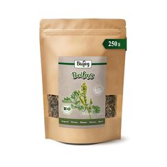 Biojoy BIO-Beifuß Tee (250 g), getrocknet und geschnitten, Beifusskraut (Artemisia vulgaris)