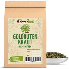 Goldrutenkraut geschnitten getrocknet 1 kg Goldrutentee - Goldrutenkraut-Tee Goldrute vom-Achterhof
