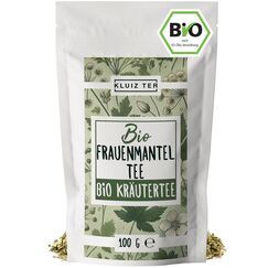 Frauenmanteltee Bio - 100 Gramm I 100% Frauenmantel Tee aus biologischem Anbau aus Österreich I Lady's Mantle Tea by KLUIZ TEA